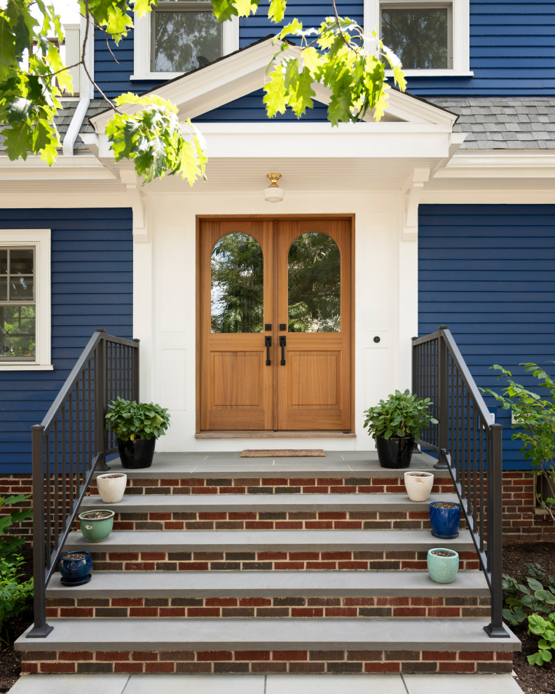 Modern Family Home on Rindge Ave - Transitional - Entry - Boston - by ...