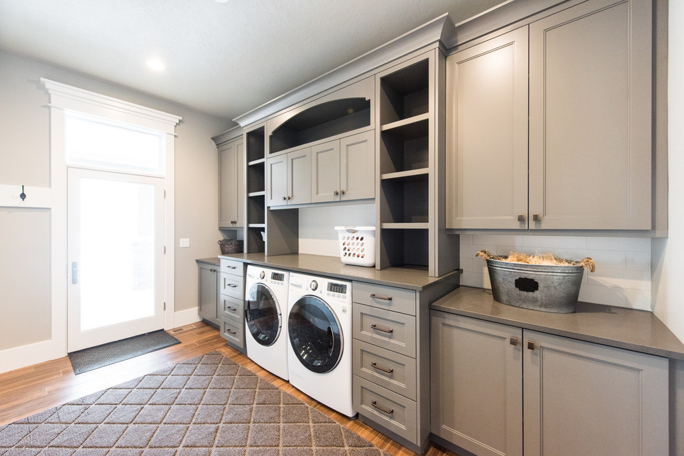 Photo of a transitional laundry room in Salt Lake City.