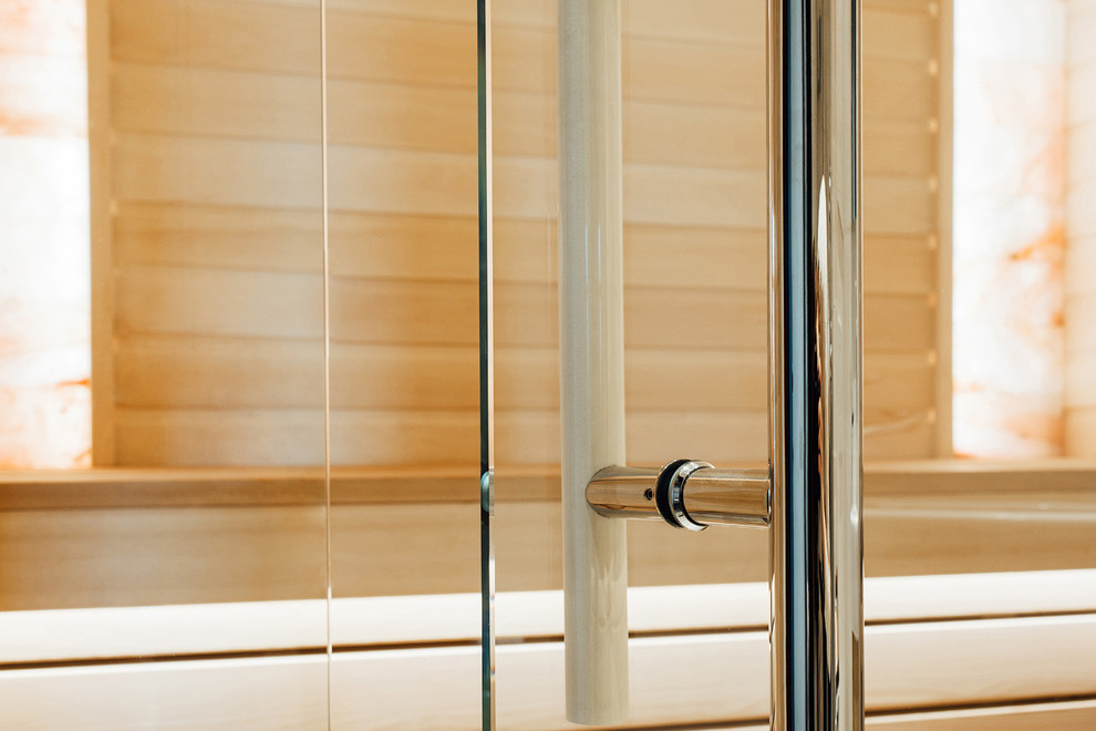 Ручка для двери в сауну.