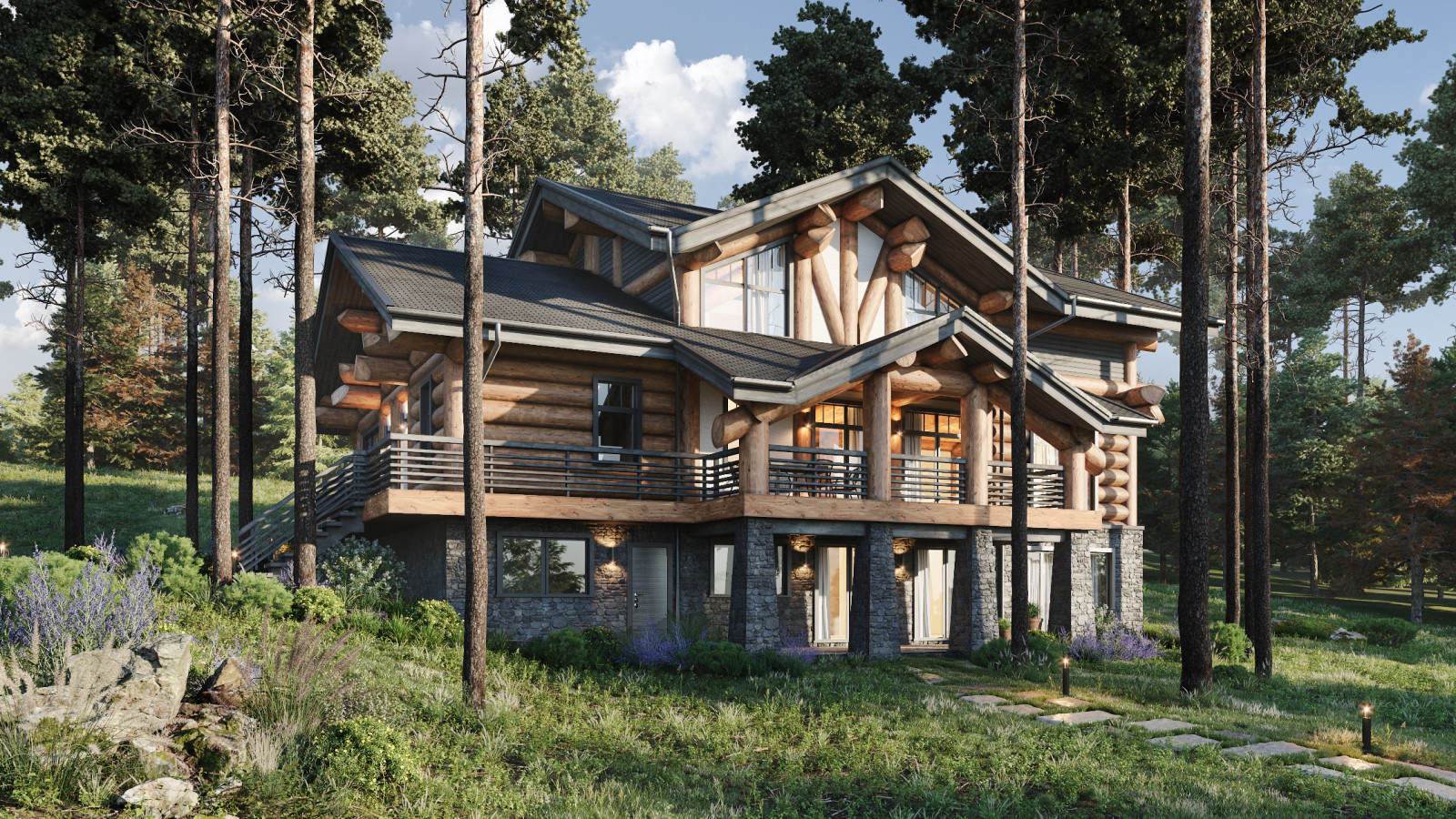 Трогательный дом с брутальным характером