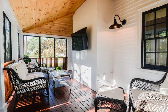 Milton Colonial contemporary-sunroom