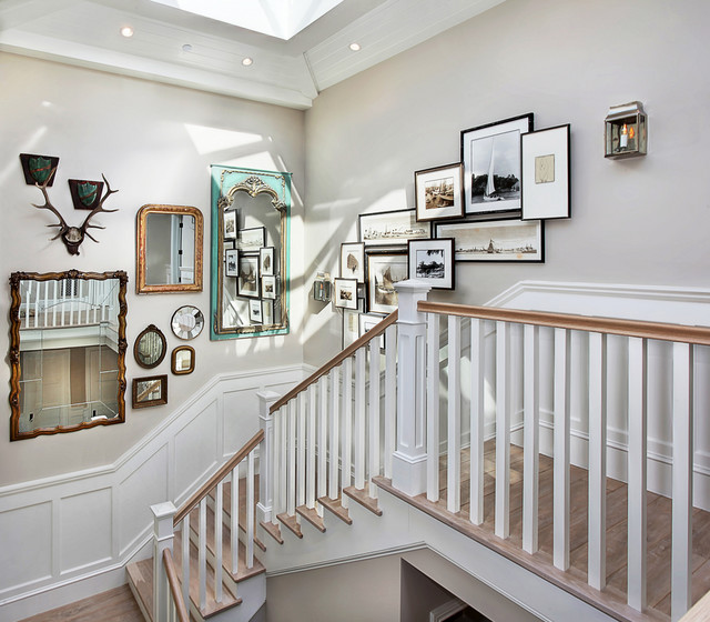 Custom Residence klassisk-trappa
