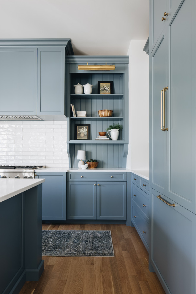 Kitchen - transitional kitchen idea in Chicago