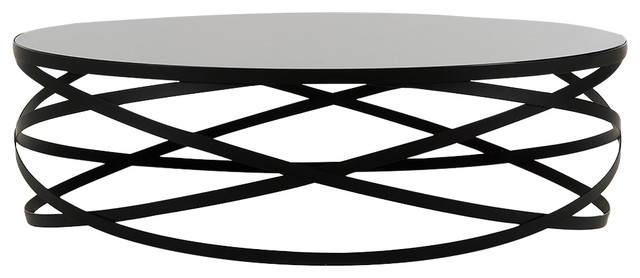 Modrest Wixon Modern Black Round Coffee Table Contemporary Tables By Virventures - Modern Coffee Table White Round Modrest Wixon Modern Black Round Coffee Table Contemporary Tables By Virventures - Modern Coffee Table White Round