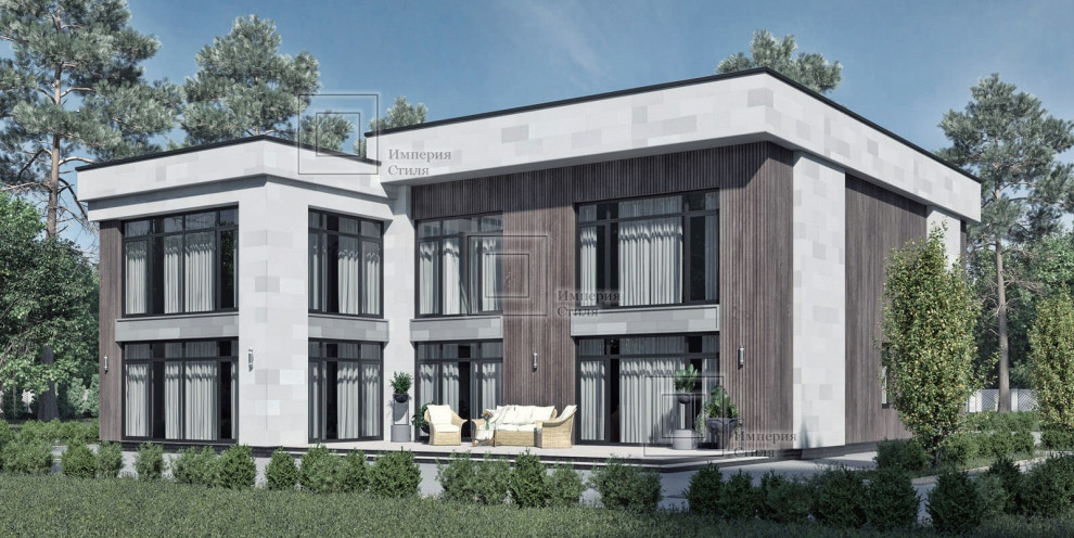 Проект дома с патио