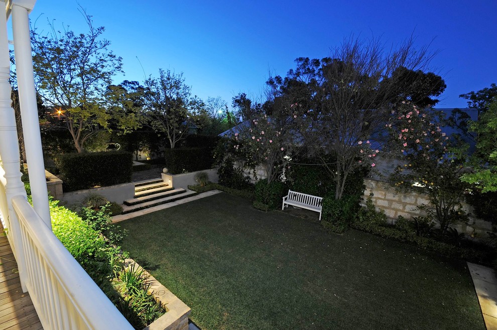 Design ideas for a transitional garden in Perth.