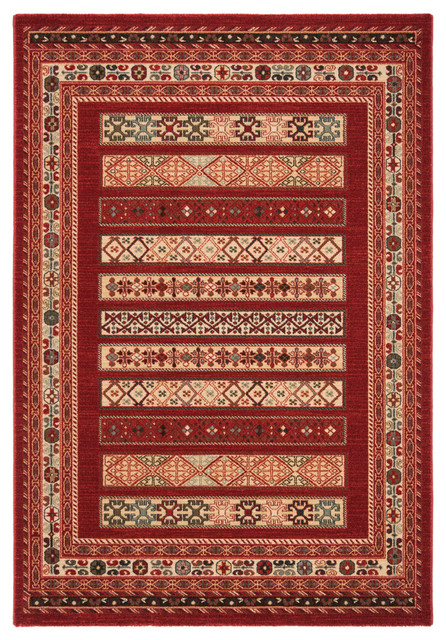 Safavieh Mahal Collection MAH636 Rug, Red/Cream, 8' X 11'