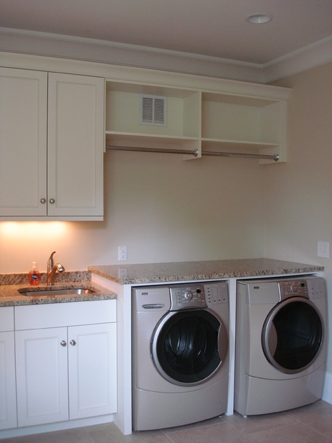 holz residence - traditional - laundry room - charlotte -