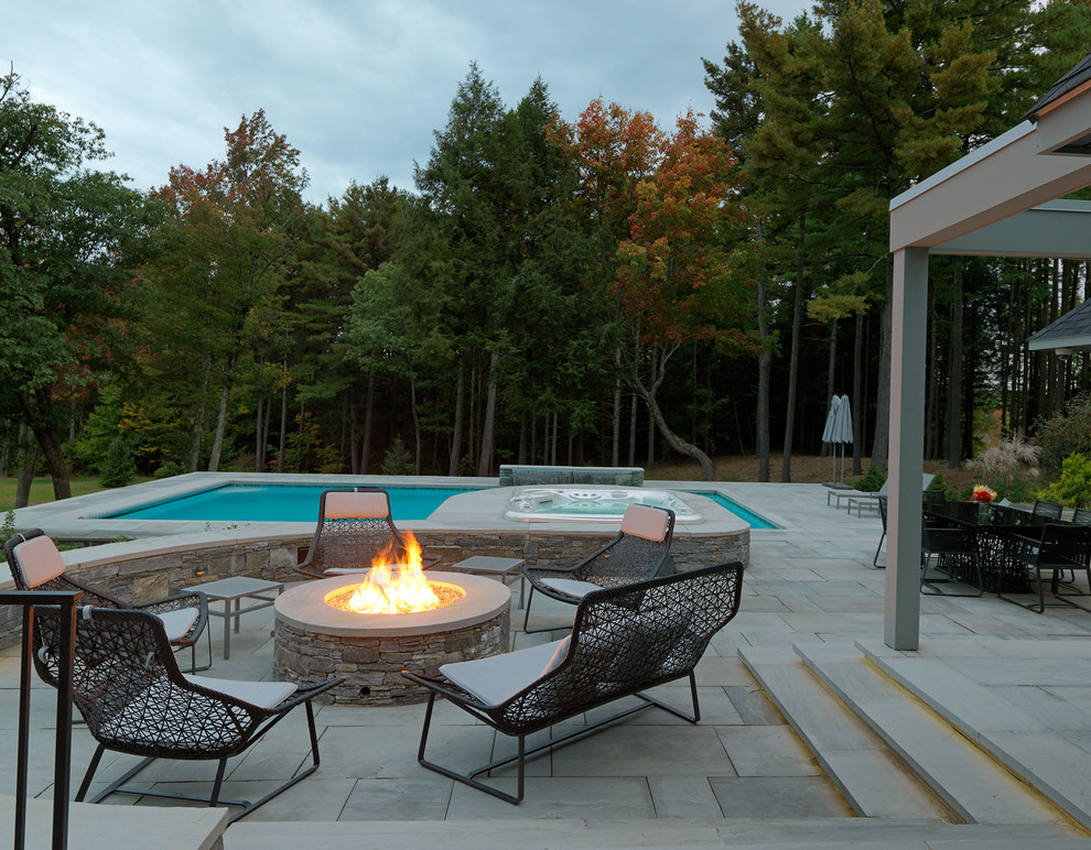 This is an example of a transitional pool in Burlington.