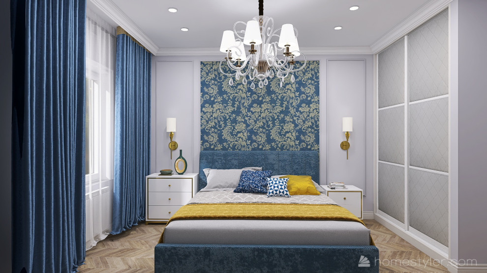 Трехкомнатная квартира для семьи с двумя детьми 90 кв.м.