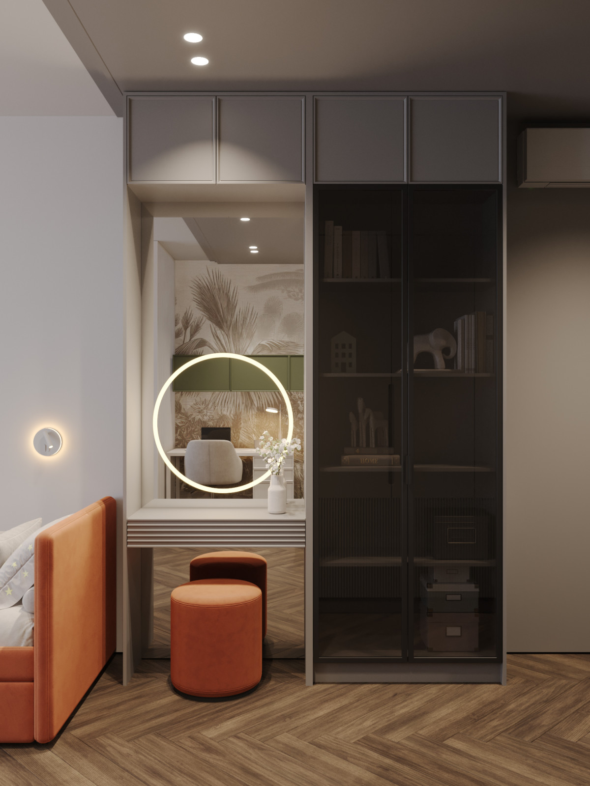 Интерьер трехкомнатной квартиры