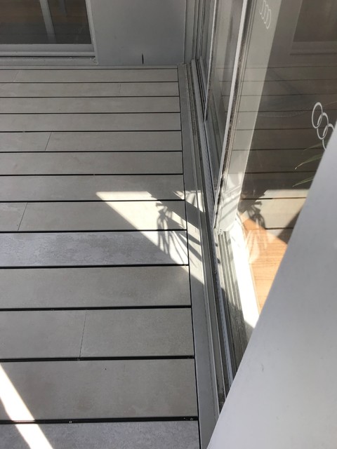 Custom Hardie Deck modern-deck