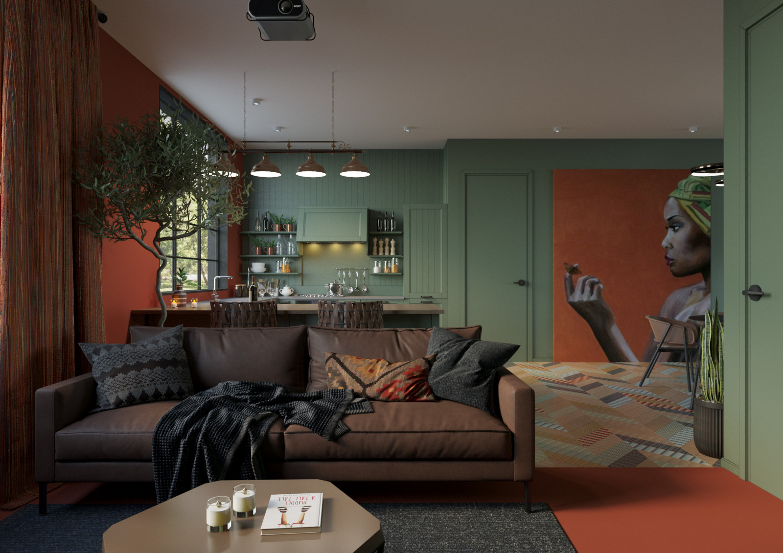 Дизайн-проект загородного дома