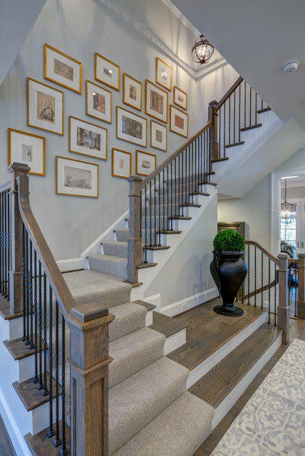 7501 Hampden Lane Bethesda. Edgemoor SOLD contemporary-staircase