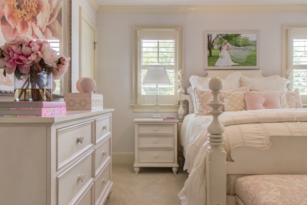 Powdered Petals - Kids' room - transitional kids' room idea in Raleigh