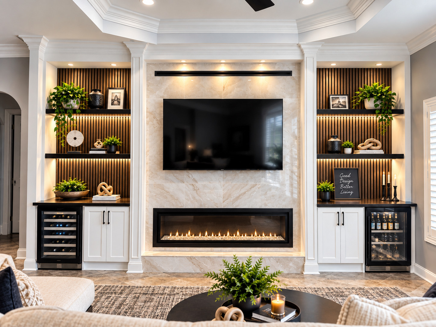 On-Site Builders Custom Built-Ins, Fireplaces, Closets & Storage