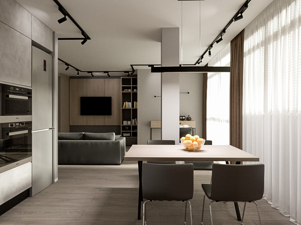 Трехкомнатная квартира в ЖК "Серебряный ручей"