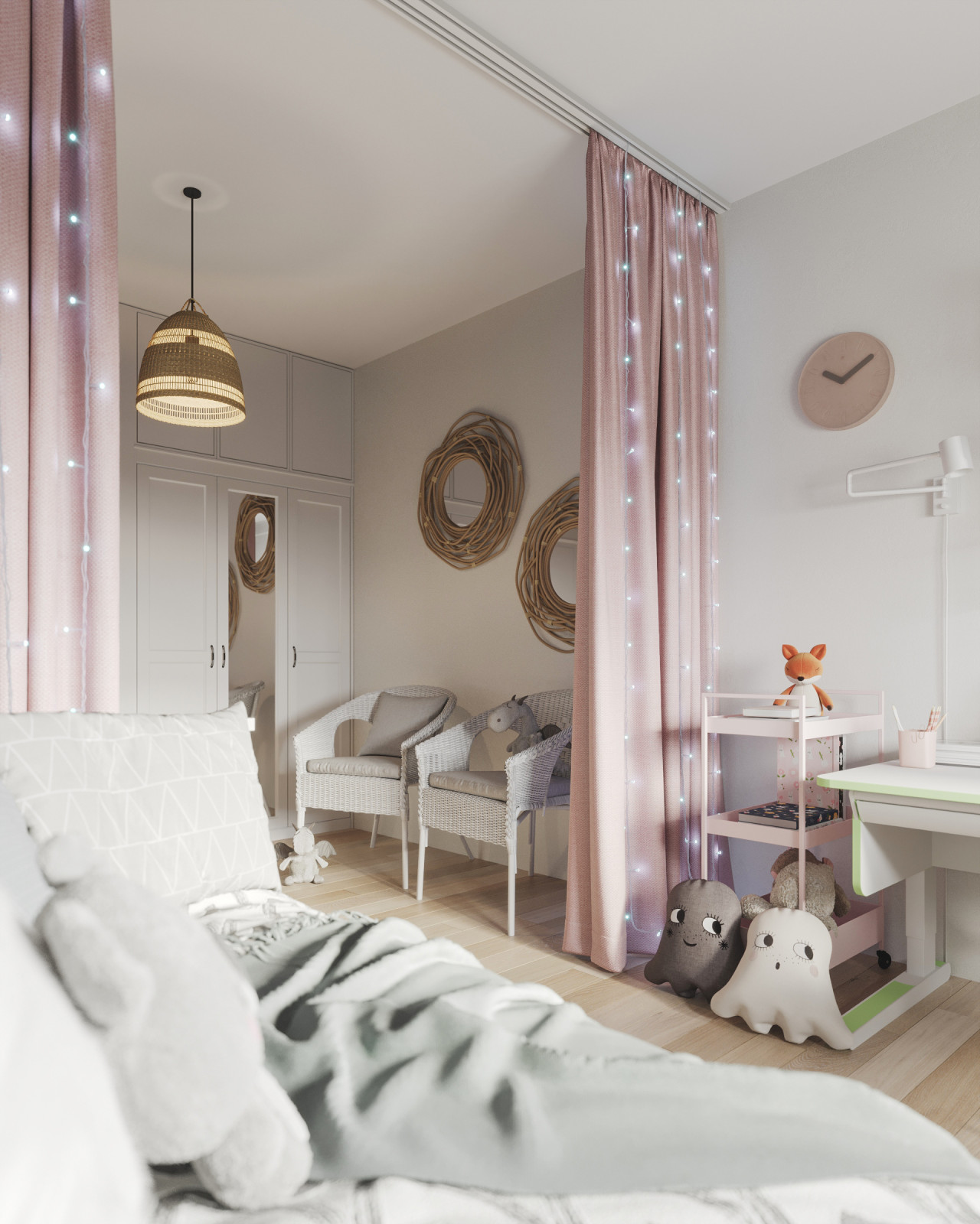 розовая детская для девочки