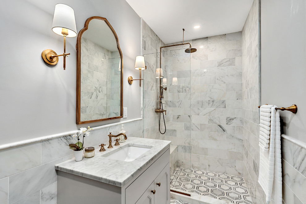 Nyack Bathroom - Bathroom - New York - by Ivory & Oak Remodeling and