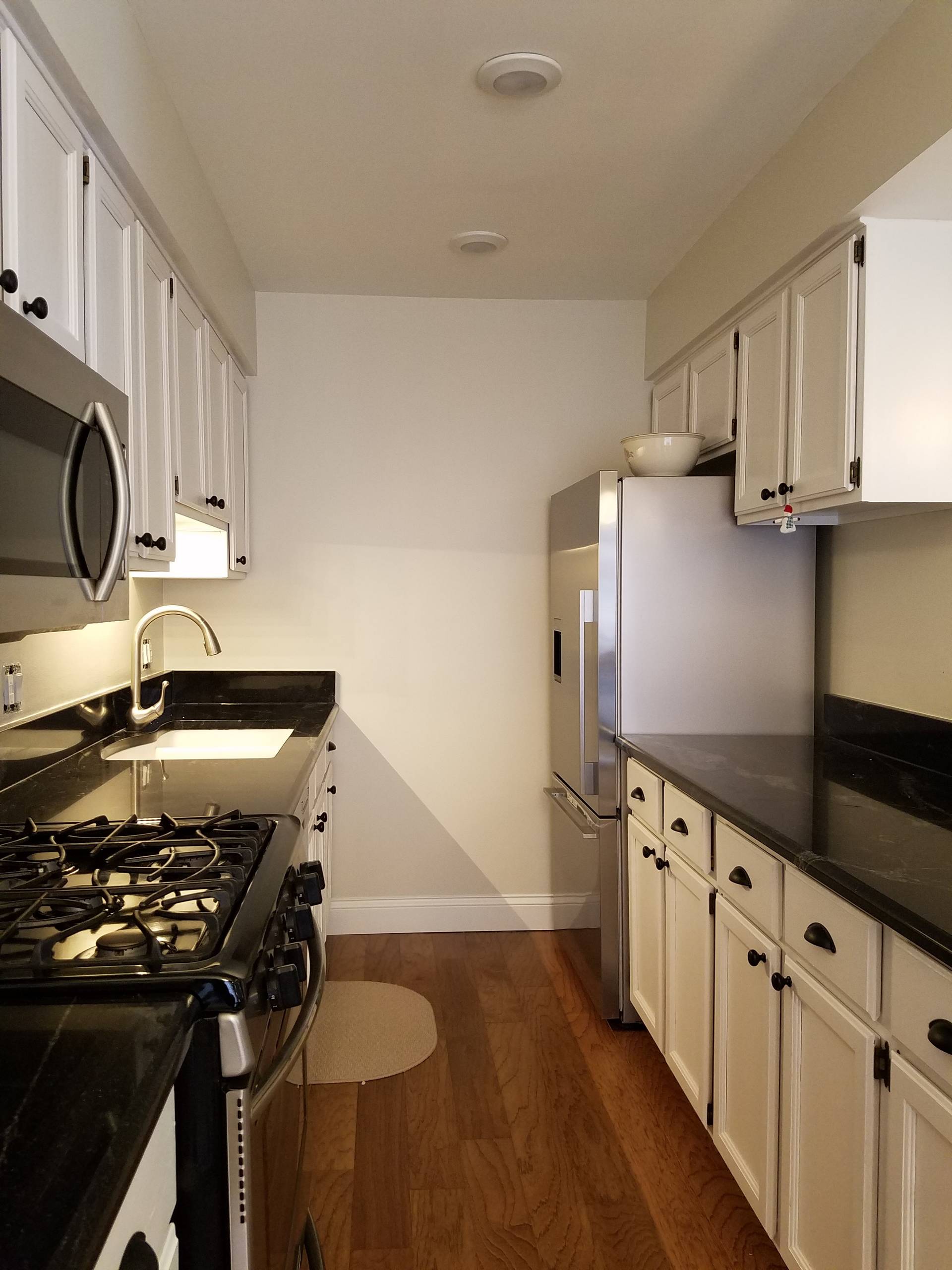 Wallpaper as Kitchen Backsplash