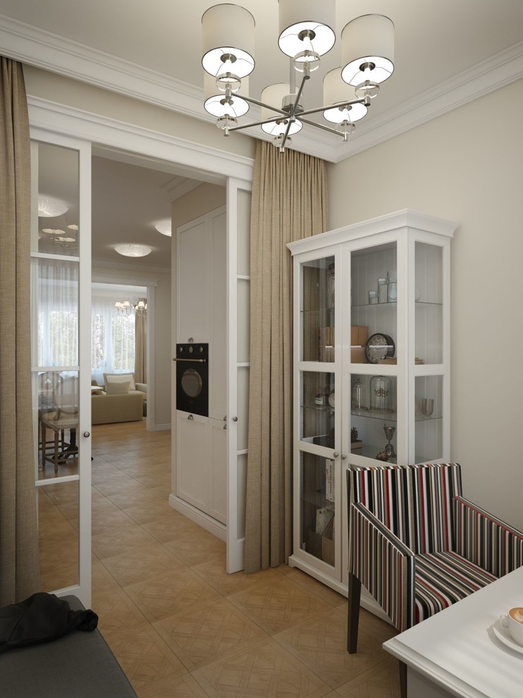 Сочетание в стилей в таунхаусе в Николино