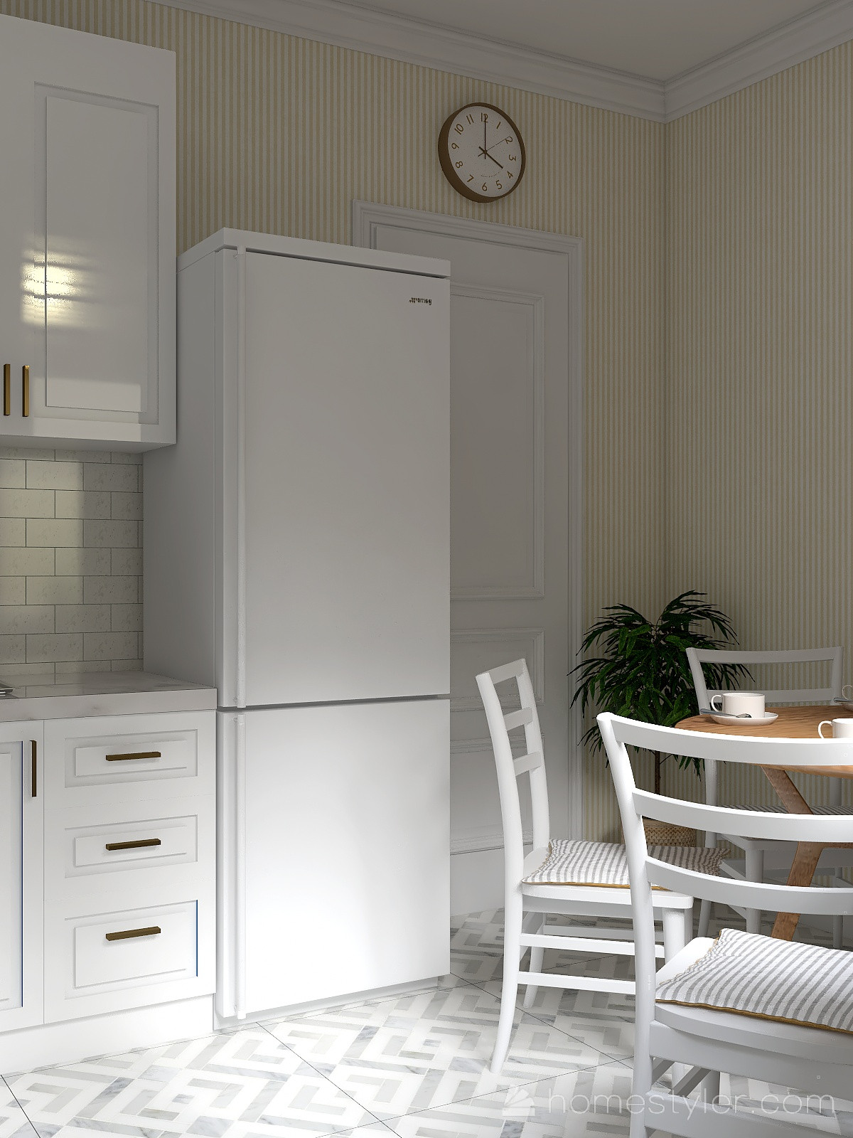 Кухня в средиземноморском стиле