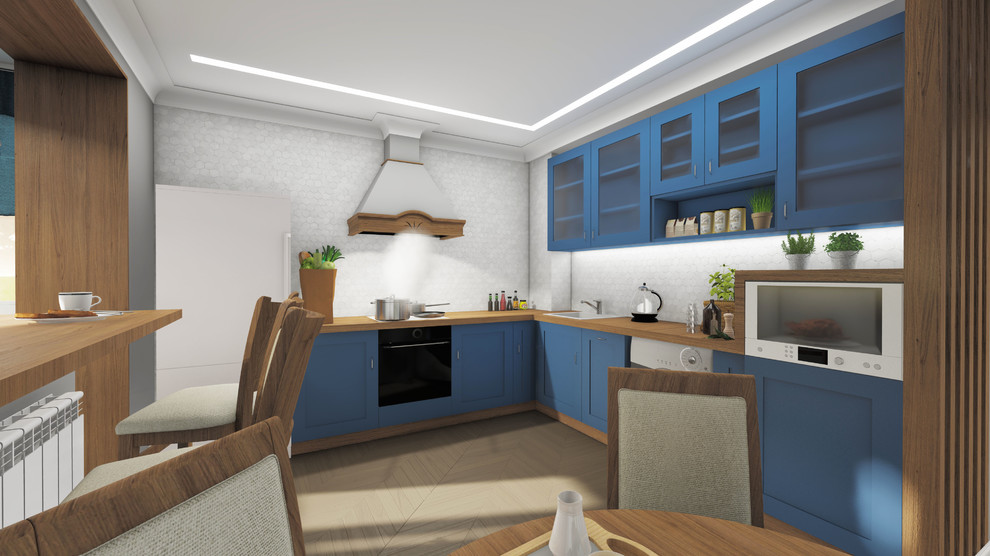 Американско-скандинавский стиль в трешке ленпроекта.)