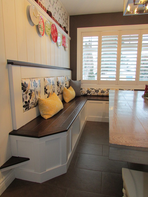 Custom Bench Seat for Kitchen Nook