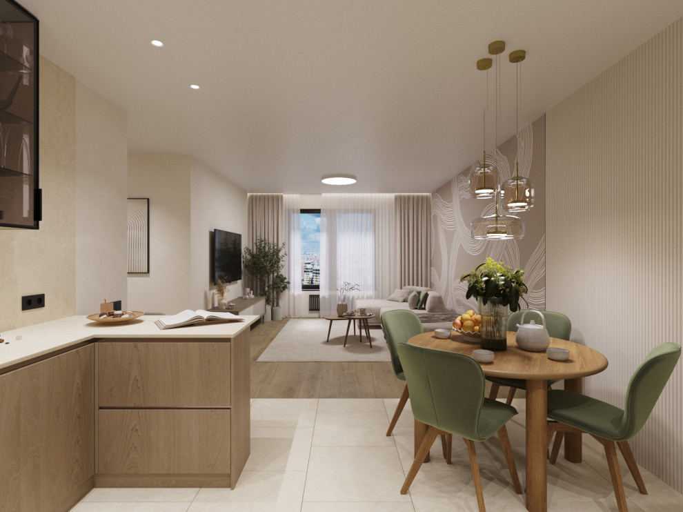 Интерьер квартиры 87 м2