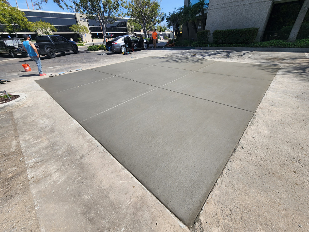 concrete slabs