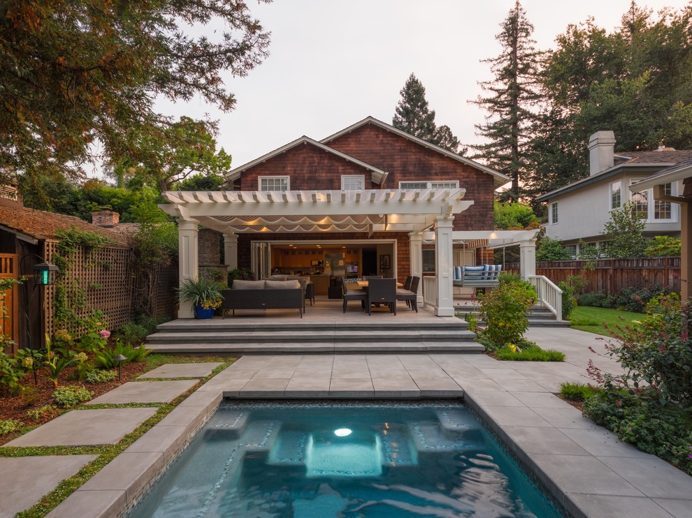 Inspiration for a craftsman home design remodel in San Francisco