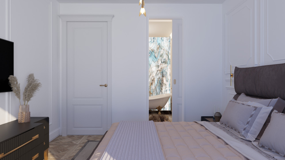 жк хорошевский москва мастер- спальня