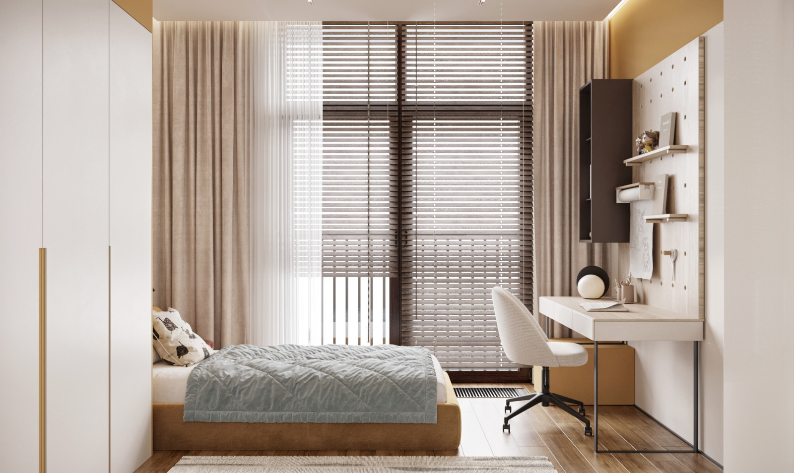 Проект двухкомнатной квартиры 72 м²