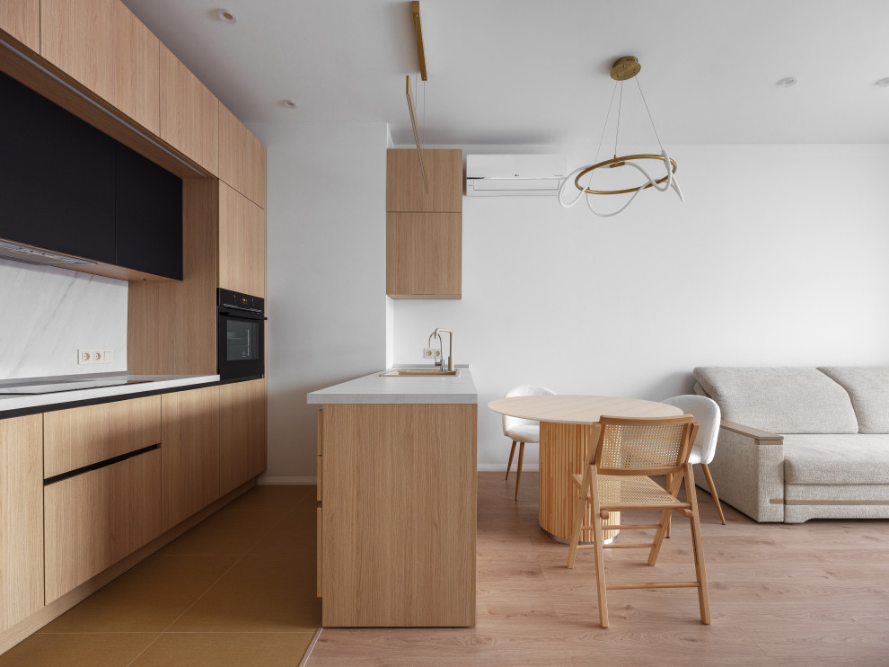 Ремонт кухни-гостиной