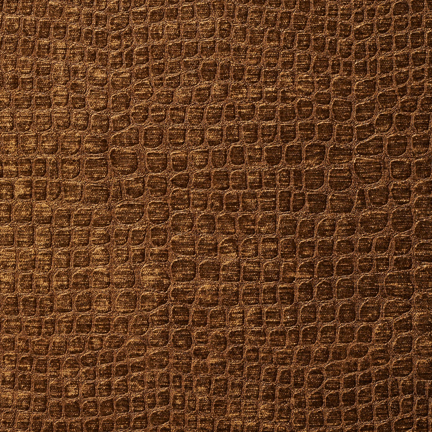 A0150Q Copper Brown Solid Shiny Woven Velvet Upholstery Fabric By The Yard 