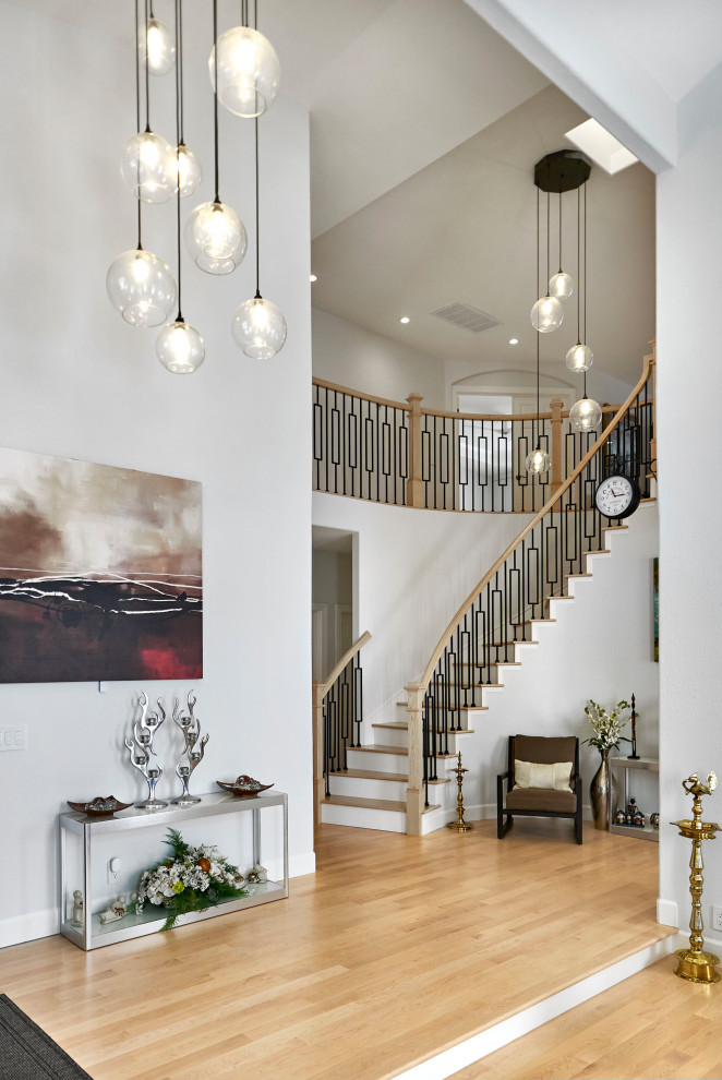 Inspiration for a transitional home design remodel in San Francisco