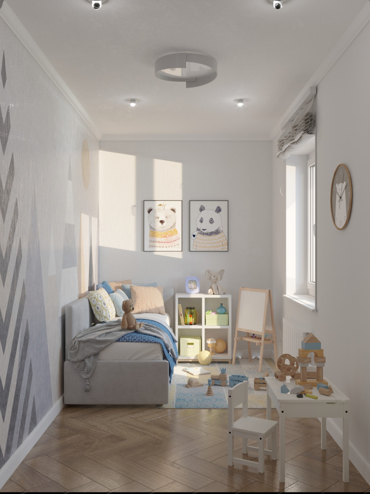 Проект детской комнаты "Мишки"