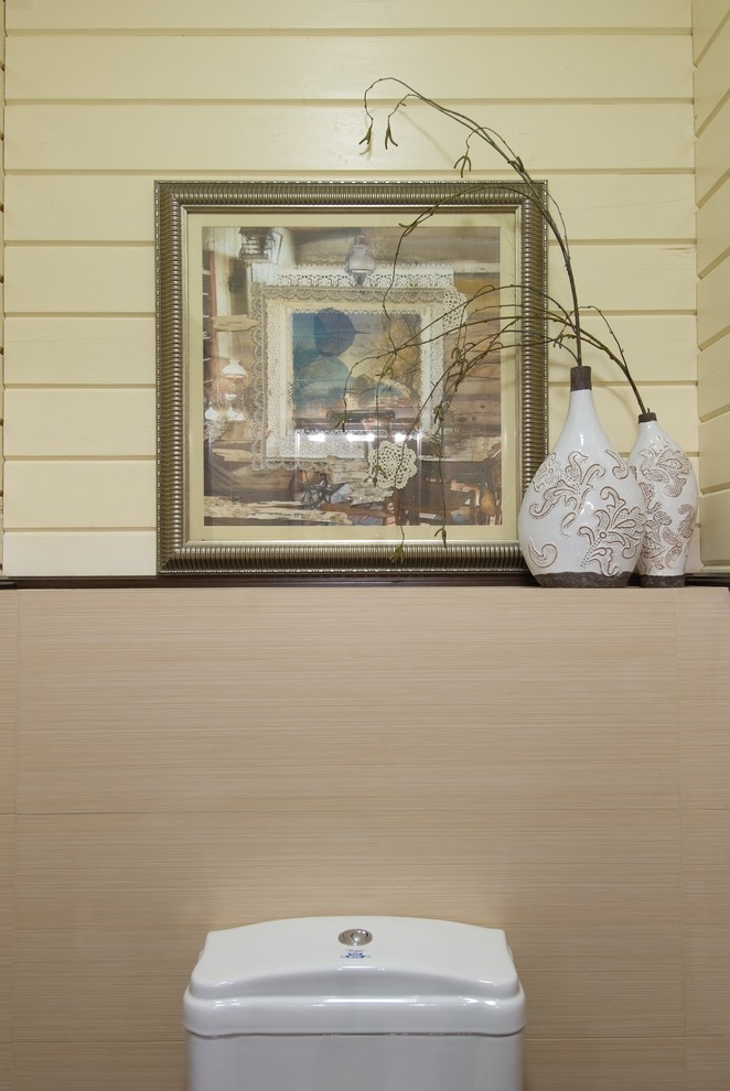 Дом из дерева в современном стиле