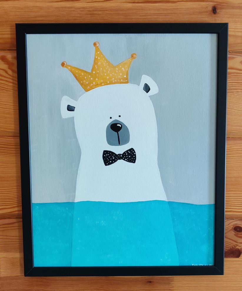 Работы акрилом