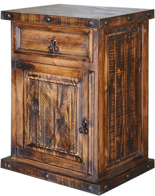 Rustic Night Stand - Rustic - Nightstands And Bedside Tables - by san ...