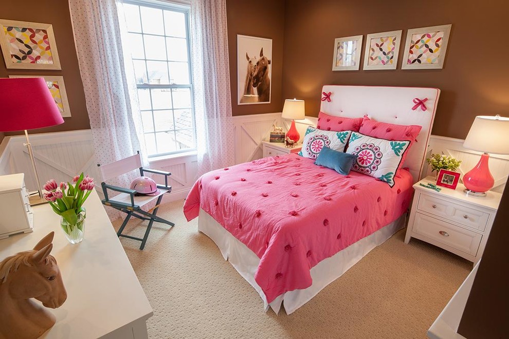 This is an example of a contemporary kids' room in Cincinnati.