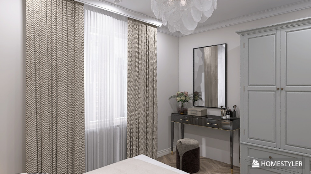 Спальня неоклассика