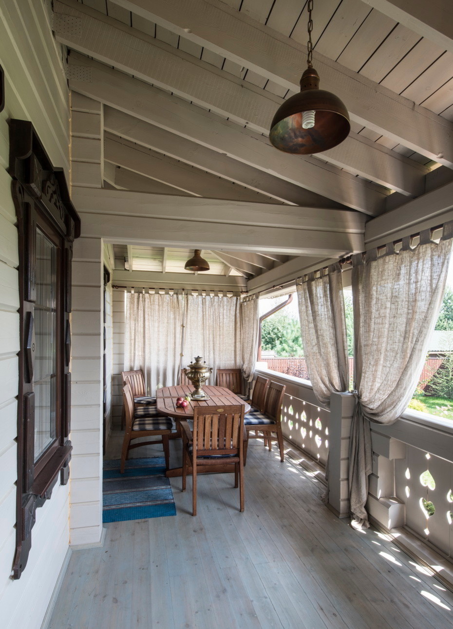 Деревянный дом под Звенигородом