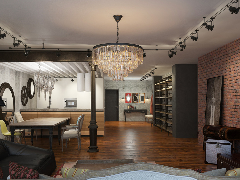 Квартира в стиле лофт