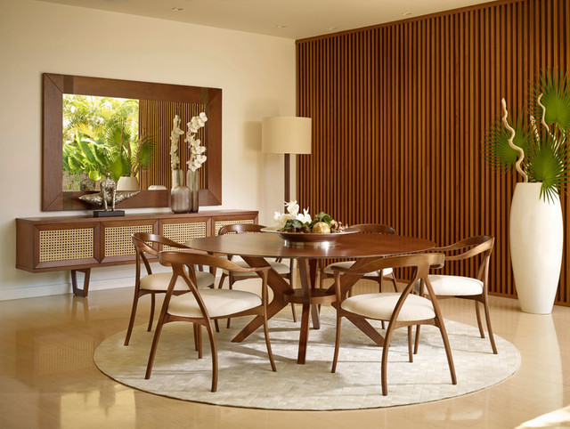 Mid-century Modern Dining Room - Midcentury - Dining Room - Miami - by