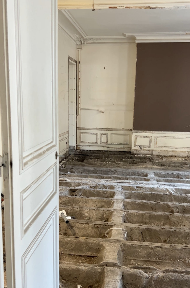 Rénovation d'appartement haussmannien de 115m²