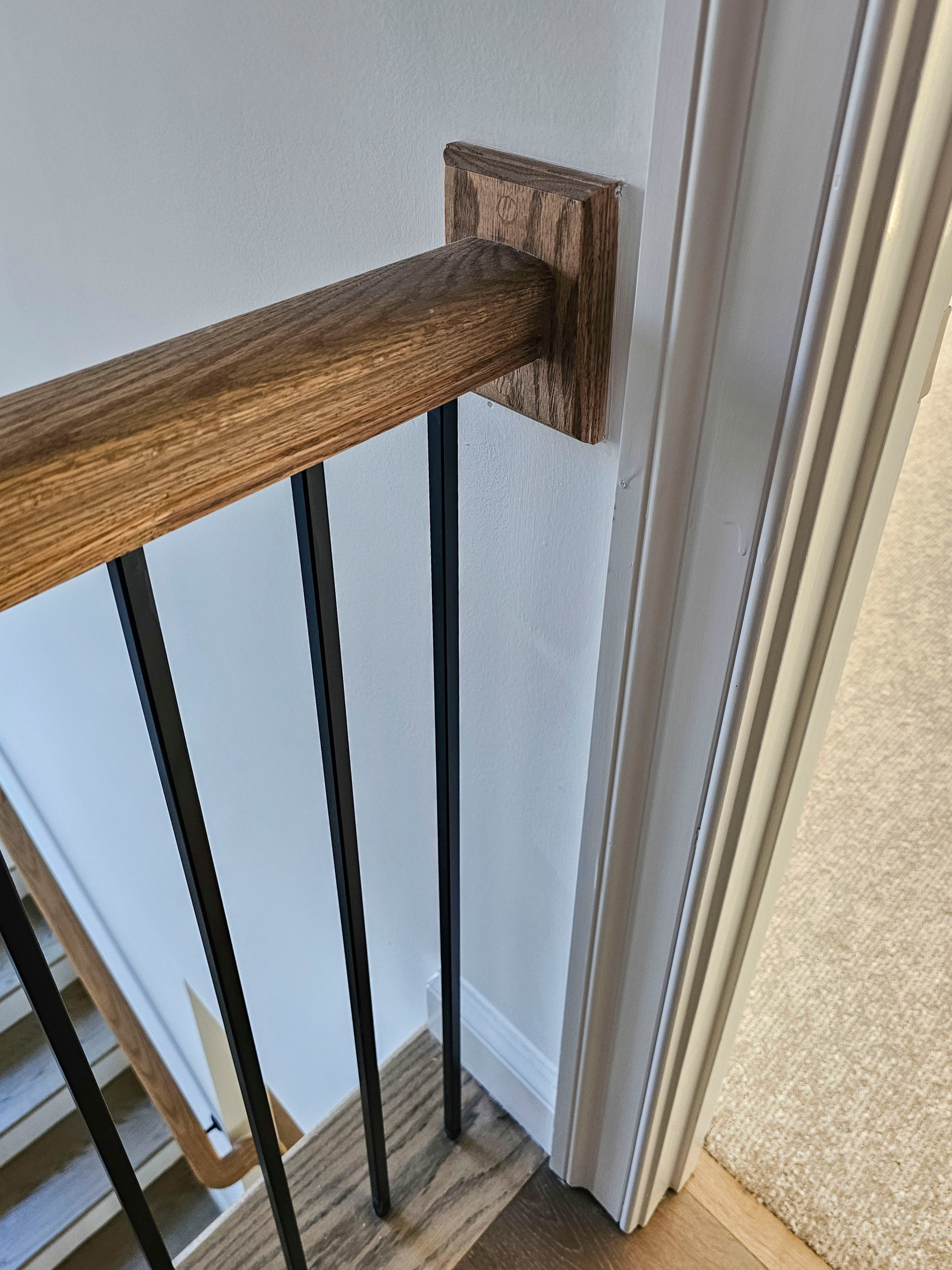 105_Modern and Bold U-Shaped Staircase, Vienna VA 22180