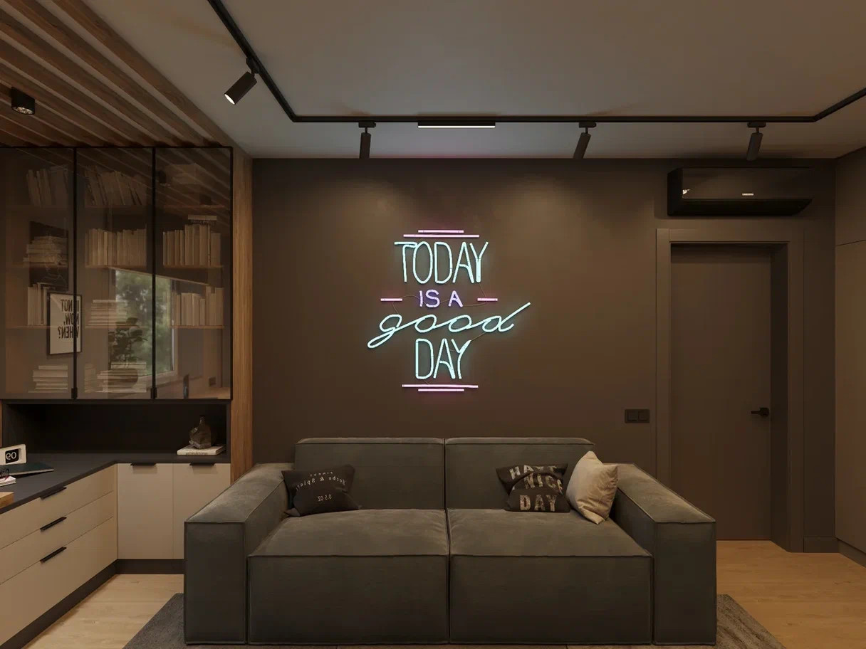 Дизайн-проект квартиры для молодого с человека