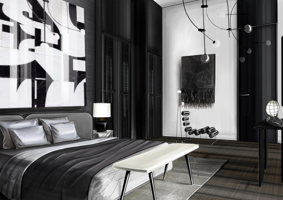 Проект "Блики Амстела" (Дачный дом во Внуково, 300 кв. м)