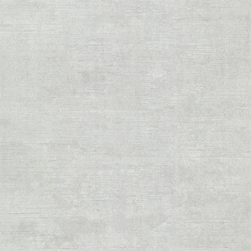 Tanso Silver Textured Wallpaper, Gray, Bolt - Transitional - Wallpaper ...